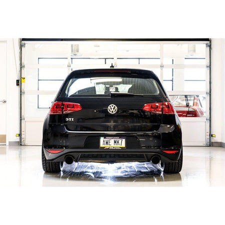 AWE Tuning VW MK7 GTI Touring Edition Exhaust - Diamond Black Tips - NP Motorsports