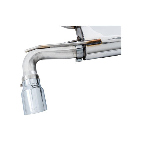 AWE Tuning Ford Focus RS SwitchPath Cat-back Exhaust - Chrome Silver Tips