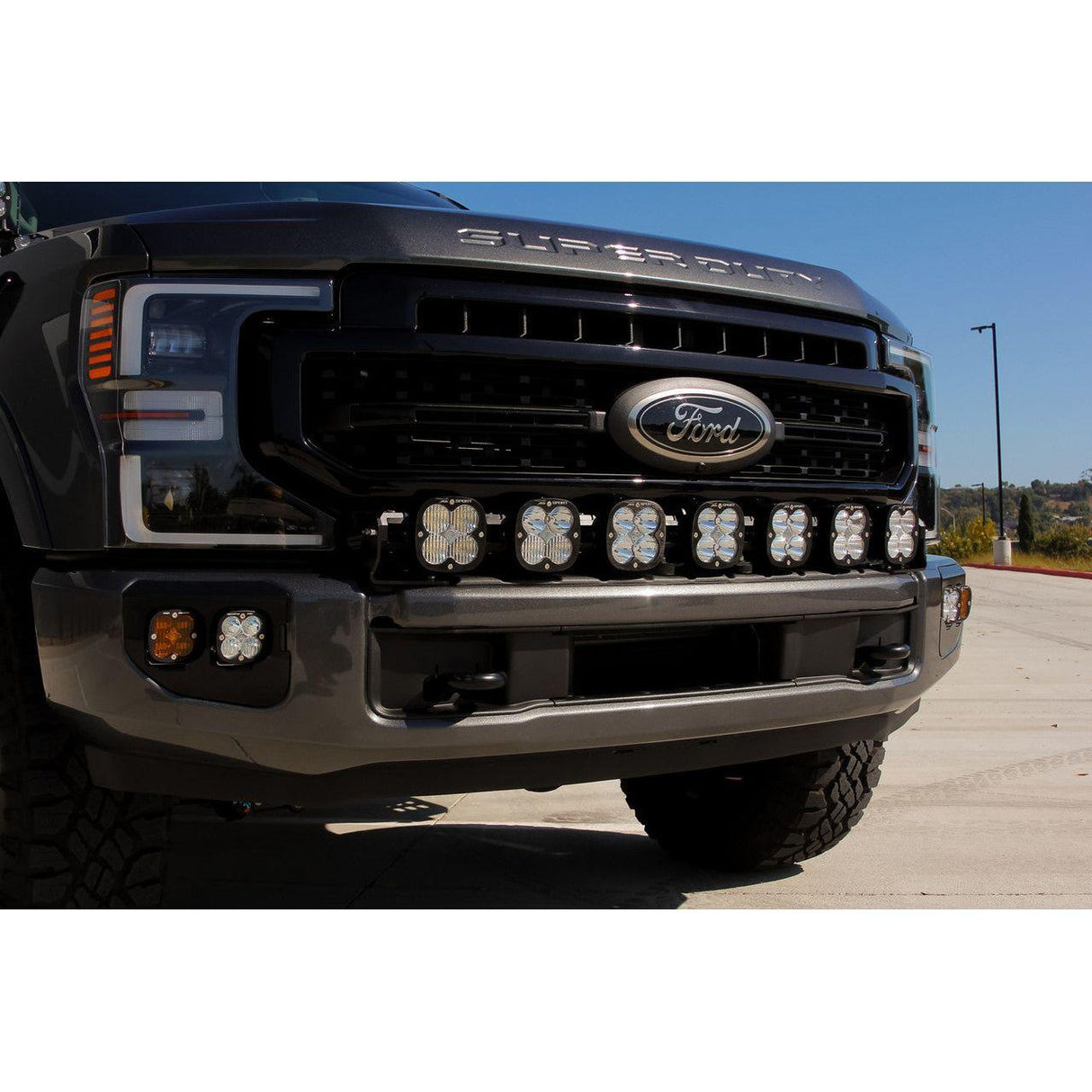 Baja Designs 2020+ Ford Super Duty 7 XL Linkable Light Kit w/ Upfitter - NP Motorsports