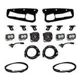 Baja Designs 2021+ Ford Bronco Clear SAE Fog Pocket Kit w/Upfitter - NP Motorsports