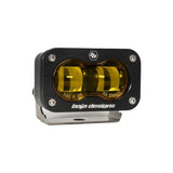 Baja Designs 21-22 Ford Bronco w/Steel Bumper S2 SAE Sportsmen Fog Pocket Light Kit - Amber - NP Motorsports