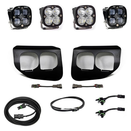 Baja Designs Ford Super Duty (20-On) Fog Lights Dual FPK SAE/Pro DC Baja Designs w/Upfitter - NP Motorsports