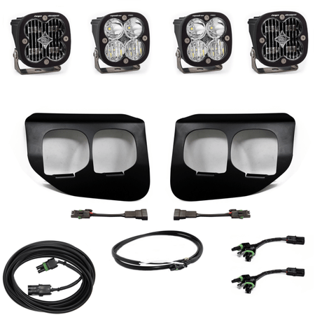 Baja Designs Ford Super Duty (20-On) Fog Lights Dual FPK SAE/Pro DC Baja Designs w/Upfitter - NP Motorsports