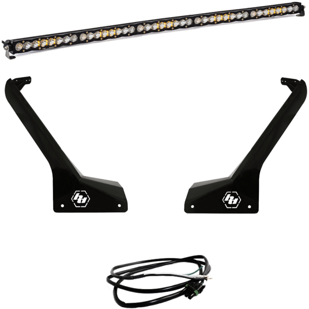 Baja Designs Jeep JL/JT Roof Bar LED Light Kit 50in S8 w/Upfitter - NP Motorsports