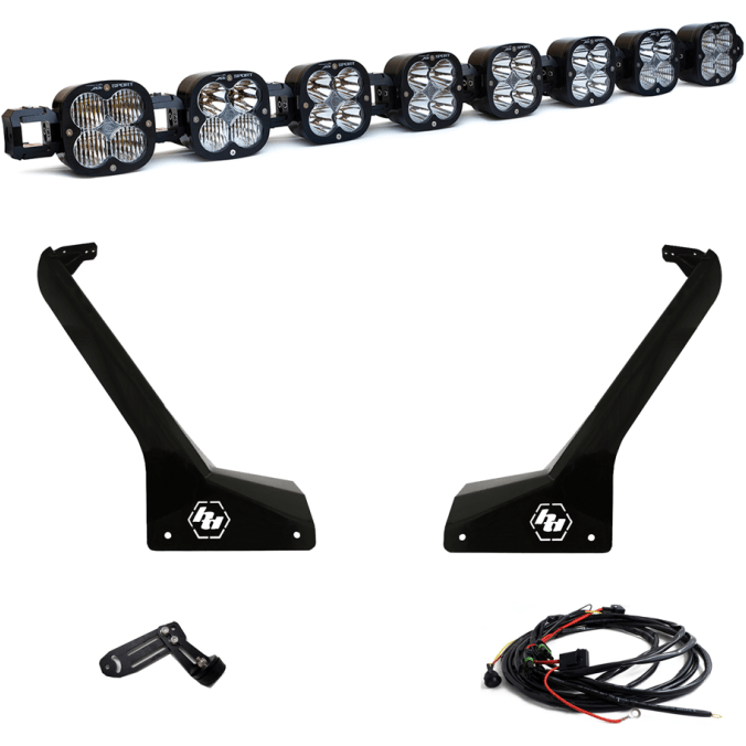 Baja Designs Jeep JL/JT Roof Bar LED Light Kit 8 XL Linkable - NP Motorsports