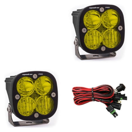 Baja Designs Squadron Pro | Driving Combo Pattern LED Light Pods (Pair) - Truck Accessories Guy