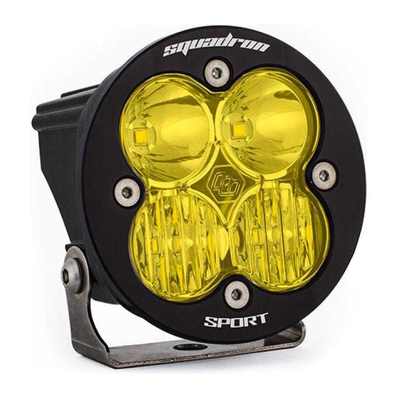 Baja Designs Squadron R Sport Driving/Combo Pattern LED Light Pod - Amber - NP Motorsports