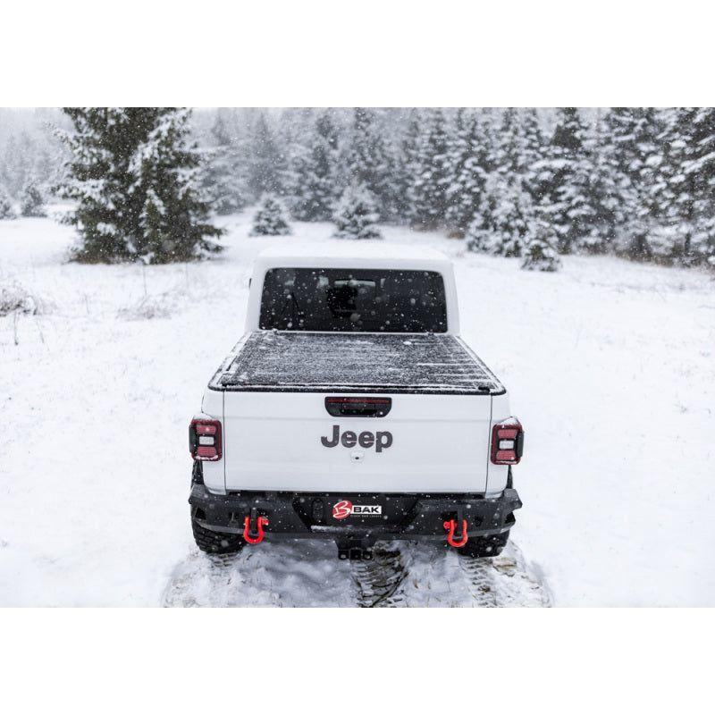 BAK 20-21 Jeep Gladiator Revolver X4s 5ft Bed Cover - NP Motorsports