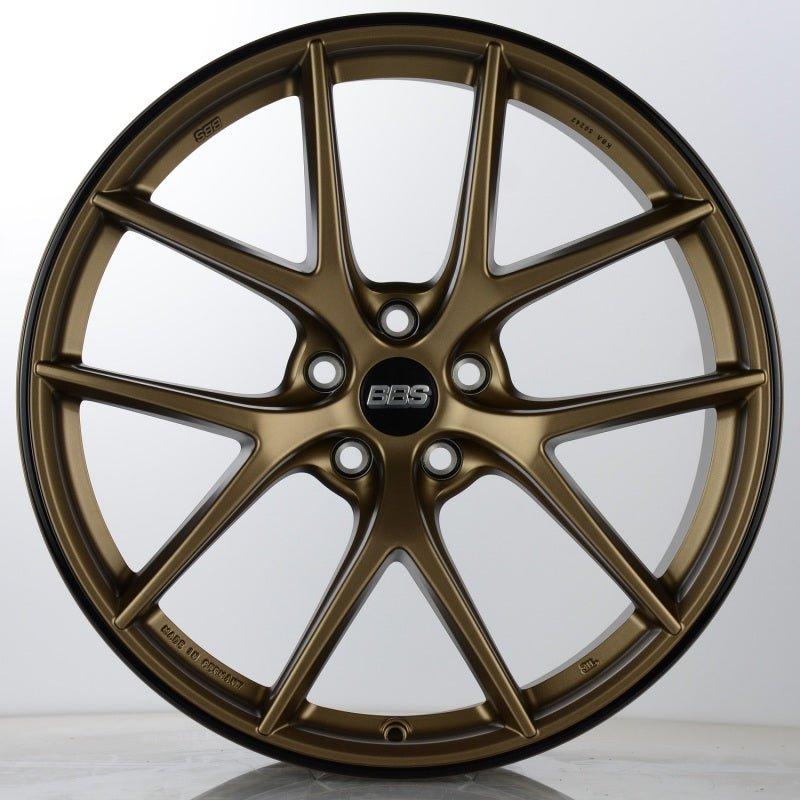 BBS CI-R 19x9 5x120 ET44 Bronze Rim Protector Wheel -82mm PFS/Clip Required - NP Motorsports