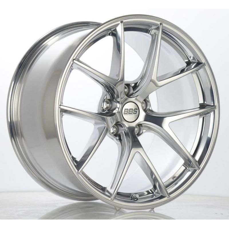 BBS CI-R 19x9 5x120 ET44 Ceramic Polished Rim Protector Wheel -82mm PFS/Clip Required - NP Motorsports