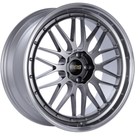 BBS LM 19x9.5 5x120 ET22 Diamond Black Center / Diamond Cut Lip Wheel PFS/Clip Required - NP Motorsports