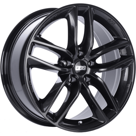 BBS SX 18x8 5x112 ET35 Crystal Black Wheel -82mm PFS/Clip Required - NP Motorsports