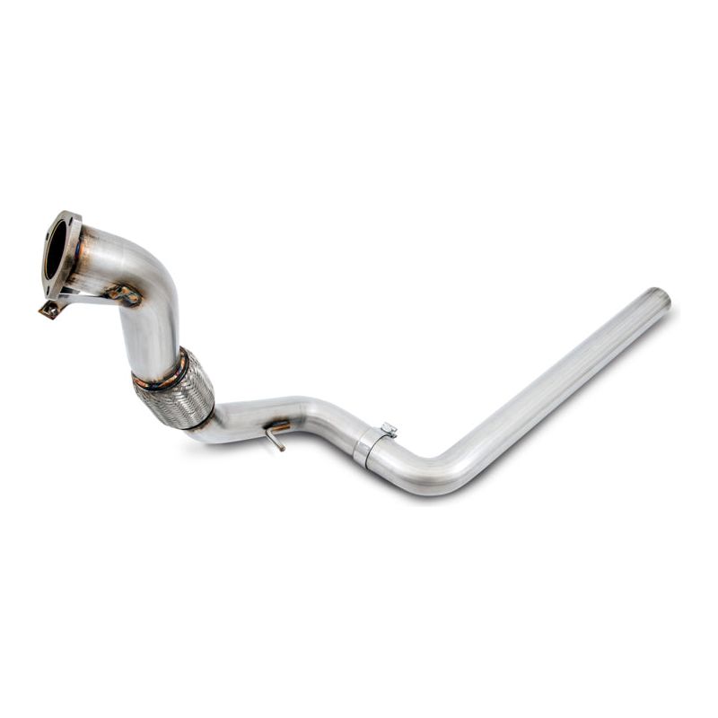 AWE Tuning Audi B9 A5 Touring Edition Exhaust Dual Outlet - Chrome Silver Tips (Includes DP)