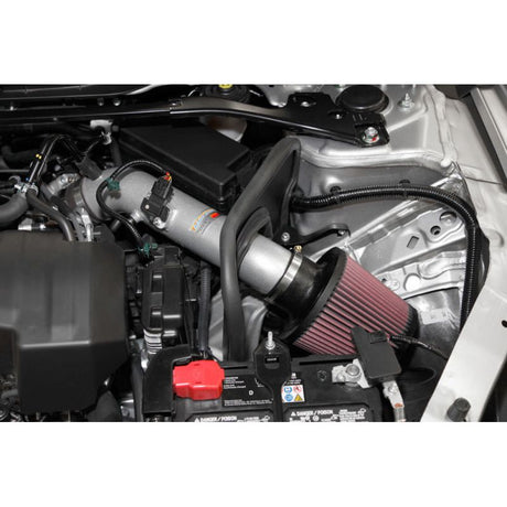 K&N 2013-14 Honda Accord 2.4L L4 69 Series Typhoon Air Intake System - Silver Cold Air Intake Kit