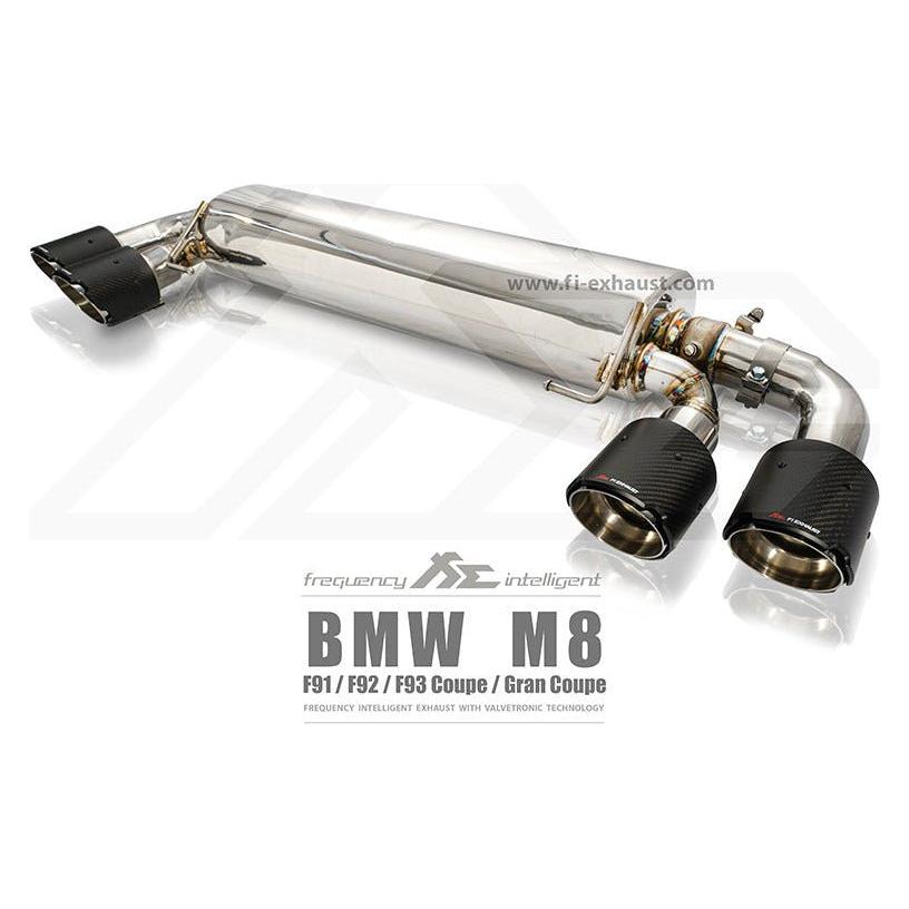 BMW F9X M8 2019+ | FI Exhaust Valvetronic Exhaust Quad Tips (Non-OPF) - TAG Motorsports