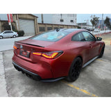 BMW G82 / G83 M4 & G22 / G23 / G26 4 Series - GTS Style OLED Taillights - Factory Red - NP Motorsports