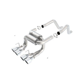 Borla 06-12 Chevrolet Corvette Z06/ZR1 6.2L/7.0L 8cyl Aggressive ATAK Exhaust (rear section only) - NP Motorsports