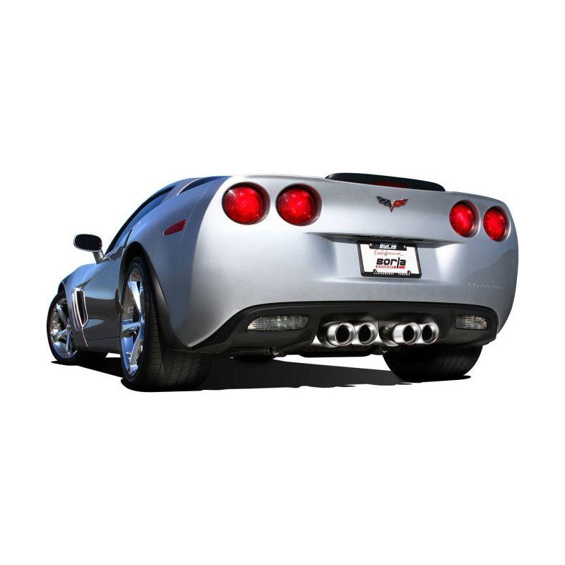 Borla 09-12 Corvette Coupe/Conv 6.2L 8cyl 6spd RWD inS-Type IIin Exhaust (rear section only) - NP Motorsports