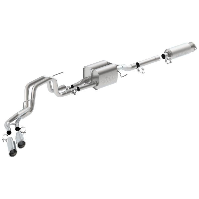 Borla 10-12 Ford F-150 Raptor 6.2L V8 2/4WD AT Touring SS Catback Exhaust - NP Motorsports