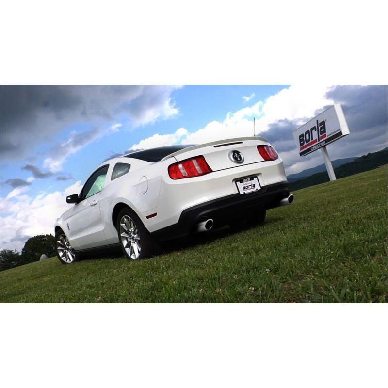 Borla 11-14 Ford Mustang 3.7L 6cyl Aggressive ATAK Exhaust (rear section only) - NP Motorsports