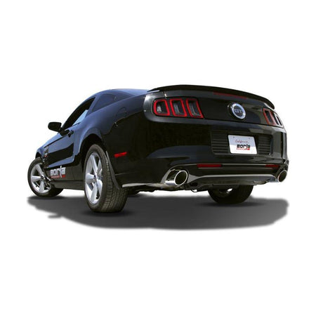 Borla 13-14 Mustang GT/Boss 302 5.0L V8 RWD Single Split Rr Exit S-Type Exhaust (rear section only) - NP Motorsports