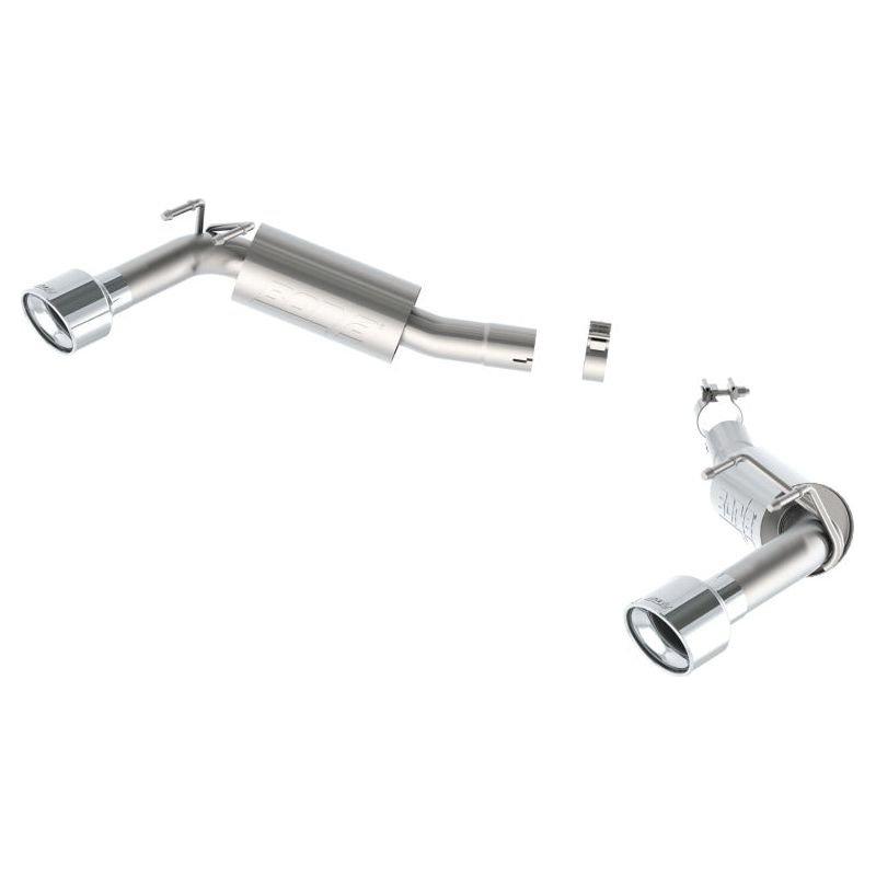 Borla 14-15 Camaro SS 6.2L V8 RWD Single Split Rr Exit S-Type Exhaust (rear section only) - NP Motorsports