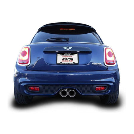Borla 14-15 Mini Cooper S F56 2.0L Turbo AT/MT FWD 2DR 2.5in S-Type Rear Section Exhaust 4in Tips - NP Motorsports