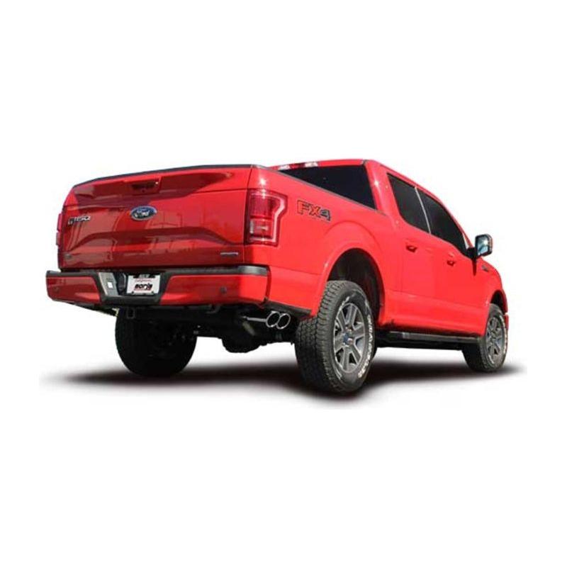 Borla 15-16 Ford F-150 3.5L EcoBoost Ext. Cab Std. Bed Catback Exhaust ATAK Truck Side Exit - NP Motorsports