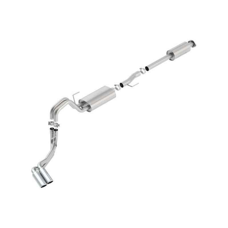 Borla 15-16 Ford F-150 3.5L EcoBoost Ext. Cab Std. Bed Catback Exhaust S-Type Truck Side Exit - NP Motorsports