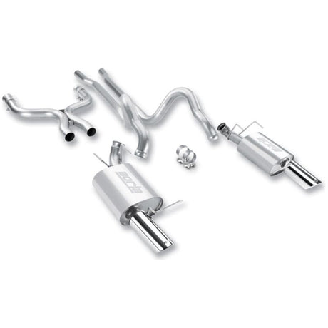 Borla 2011-2012 Mustang GT 5.0L 8cyl 6spd RWD Agressive ATAK Catback Exhaust - NP Motorsports