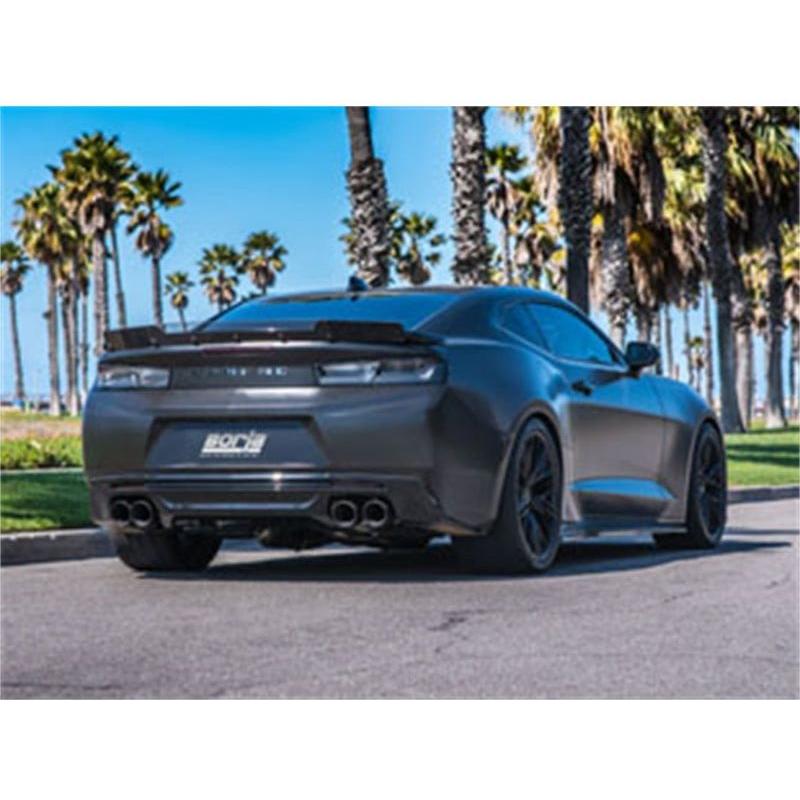 Borla 2016-2018 Chevrolet Camaro SS AT/MT RWD Ceramic Black S-Type Exhaust (w/ Dual Mode Valves) - NP Motorsports