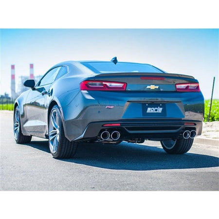 Borla 2016 Chevy Camaro V6 AT/MT S-Type Rear Section Exhaust w/o Dual Mode Valves - NP Motorsports