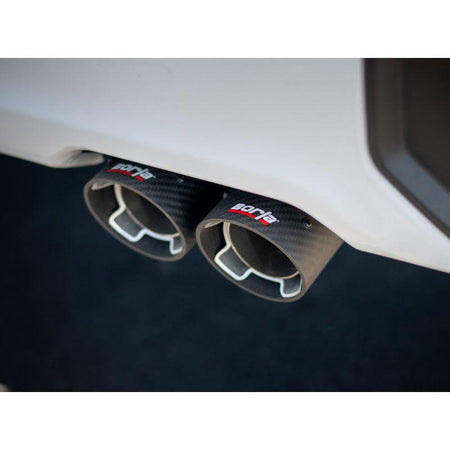 Borla 2019 Chevrolet Silverado 1500 6.2 w/ 147in WB 2.75in S-Type Catback Exhaust -Carbon Fiber Tips - NP Motorsports