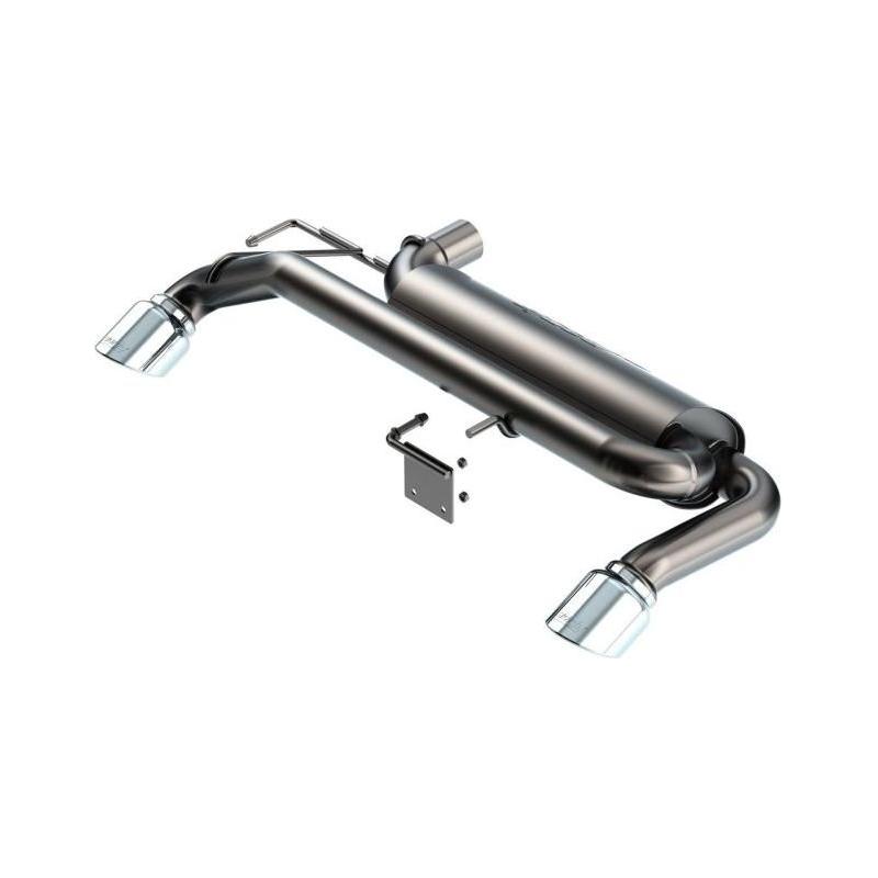 Borla 21-22 Ford Bronco 2.3L 4WD S-Type Axle Back Exhaust w/ Bright Chrome Tips - NP Motorsports