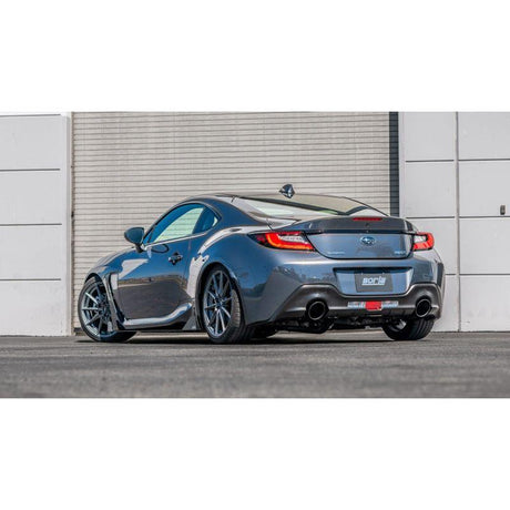 Borla 22-23 Subaru BRZ/Toyota GR86 2.4L RWD AT/MT ATAK Catback Exhaust - Black Chrome Tips - NP Motorsports