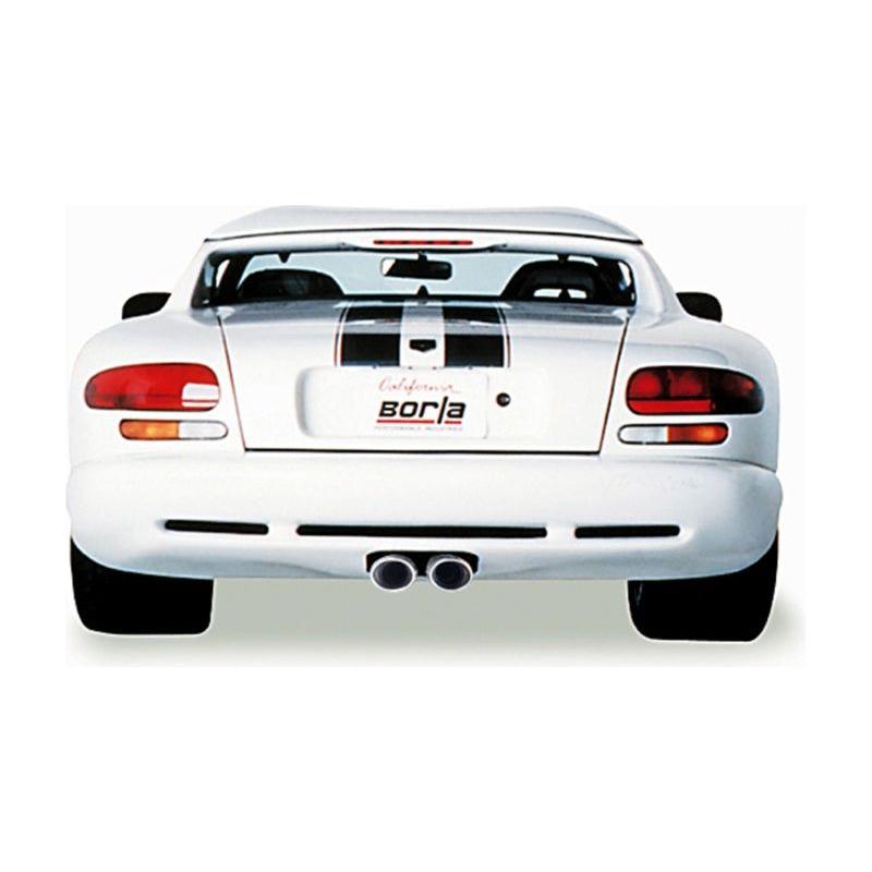 Borla 96-02 Viper GTS/R/T-10 Coupe/Convertible 2dr w/ 2.5in Inlets SS Catback Exhaust System - NP Motorsports