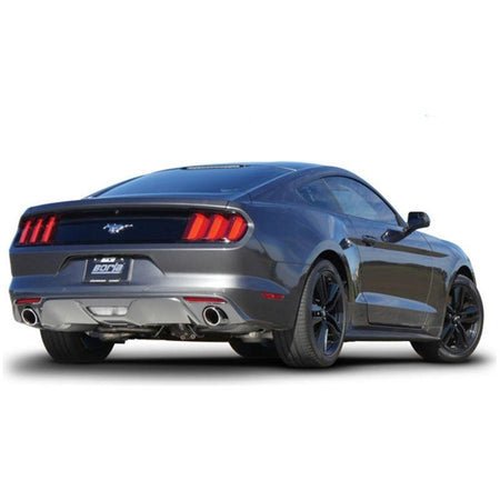 Borla S Type Cat Back 15-17 Ford Mustang 2.3L EcoBoost MT/AT 2.25in pipe 4in tip - NP Motorsports