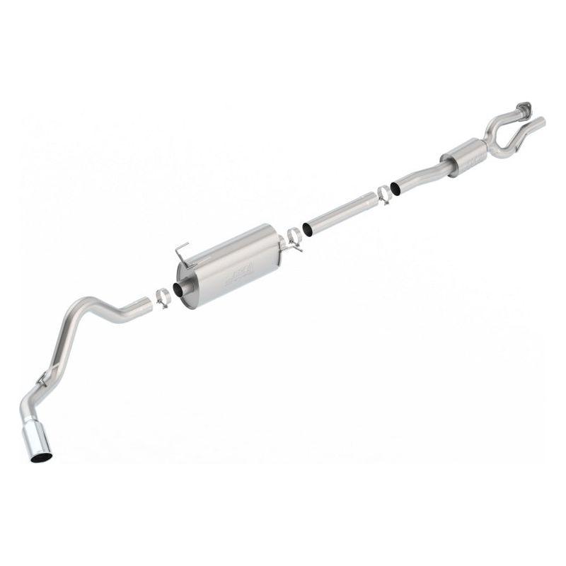 Borla S-Type Cat-Back 17-19 Ford F-250/350 Super Duty Side Exit Exhaust - 5in tip (Gas Only) - NP Motorsports