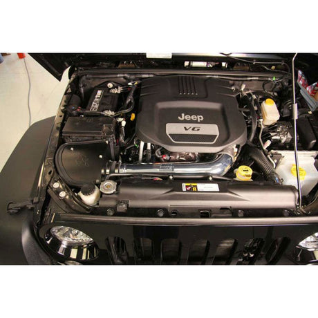 K&N 12-18 Jeep Wrangler V6-3.6L High Flow Performance Intake Kit (12-15 CARB Approved)
