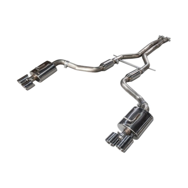 AWE Tuning Porsche Panamera S/4S Touring Edition Exhaust System - Polished Silver Tips