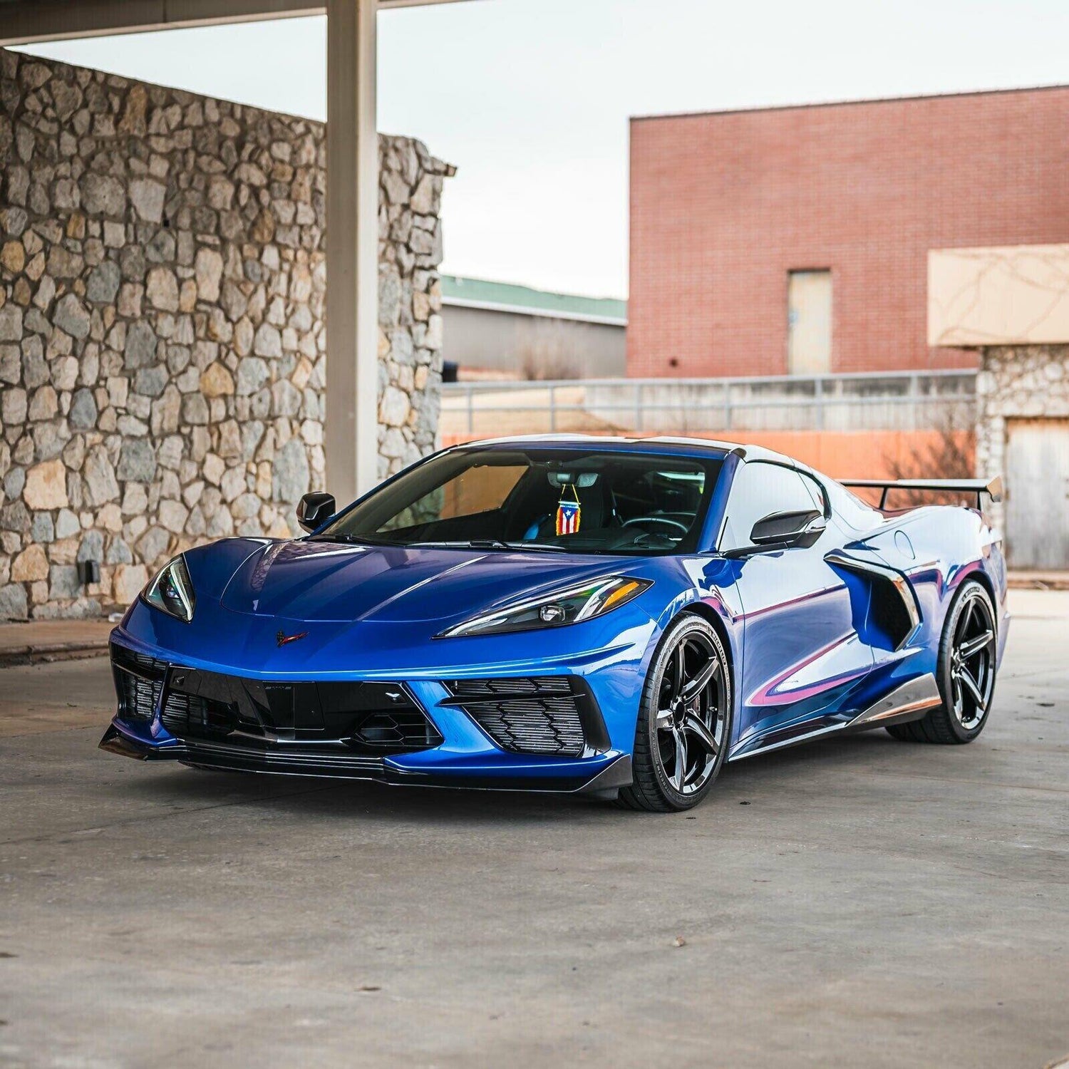 Chevrolet Corvette C8 - MRR Forged F23 Wheel Set 19x8.5 | 20x11 Gloss Black - NP Motorsports
