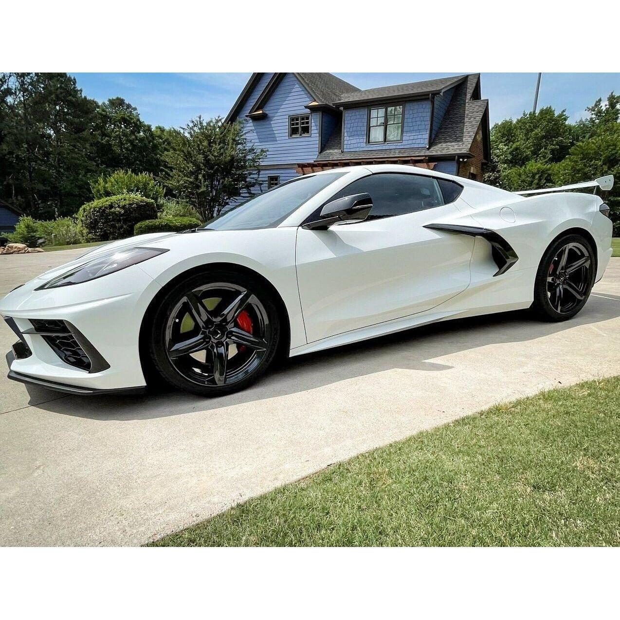 Chevrolet Corvette C8 - MRR Forged F23 Wheel Set 19x8.5 | 20x11 Gloss Black - NP Motorsports
