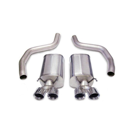 Corsa 06-13 Chevrolet Corvette C6 Z06 7.0L V8 Polished Sport Axle-Back Exhaust - NP Motorsports