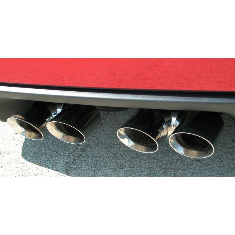 Corsa 06-13 Chevrolet Corvette C6 Z06 7.0L V8 Polished Sport Axle-Back Exhaust - NP Motorsports