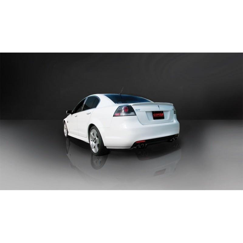 Corsa 08-09 Pontiac G8 GXP 6.0L V8 Sport Cat-Back w/ Dual 3in Black Tips - NP Motorsports