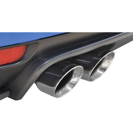 Corsa 08-13 Subaru Impreza Hatchback STI 2.5L Turbo Manual Polished Sport Cat-Back Exhaust - NP Motorsports