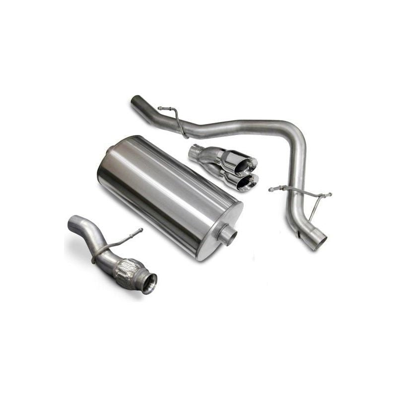 Corsa 09-11 Chevrolet Tahoe 5.3L V8 Polished Sport Cat-Back Exhaust - NP Motorsports