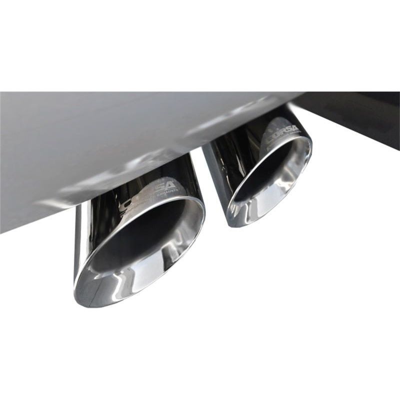 Corsa 09-13 Chevrolet Suburban 1500 5.3L V8 Polished Sport Cat-Back Exhaust - NP Motorsports