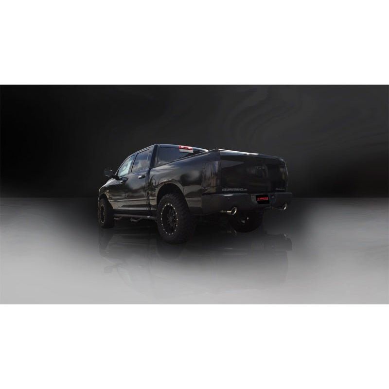 Corsa 09-14 Dodge Ram 1500 4.7L Quad/Crew Cab/Short Bed Polished Dual Exit Cat-Back Exhaust - NP Motorsports