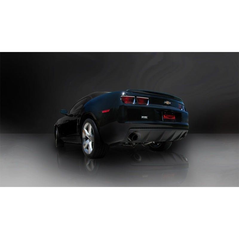 Corsa 10-14 Chevrolet Camaro Coupe SS 6.2L V8 Auto Black Sport Cat-Back + XO Exhaust - NP Motorsports